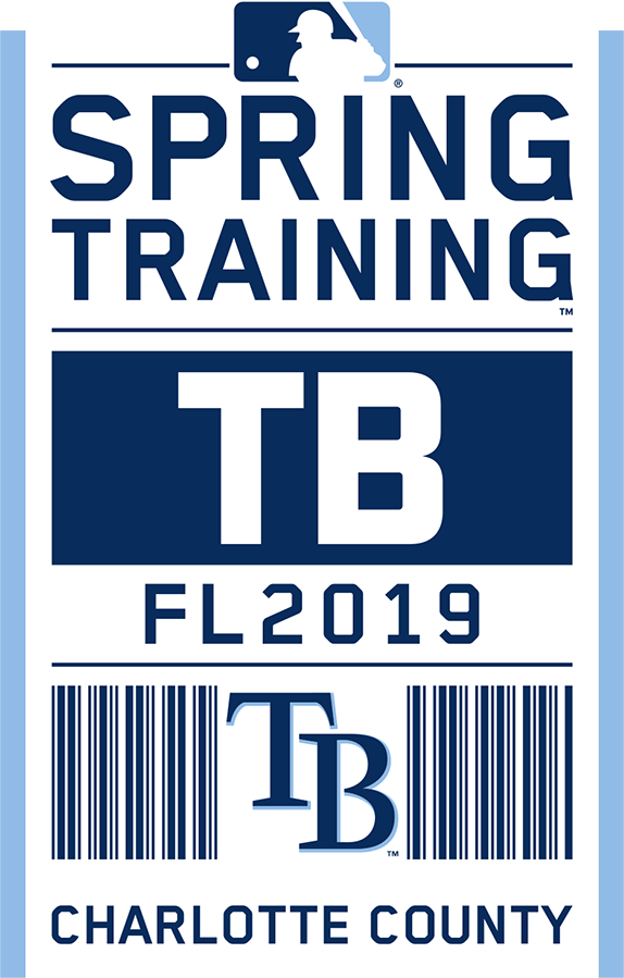 Tampa Bay Rays 2019 Event Logo vinyl decal